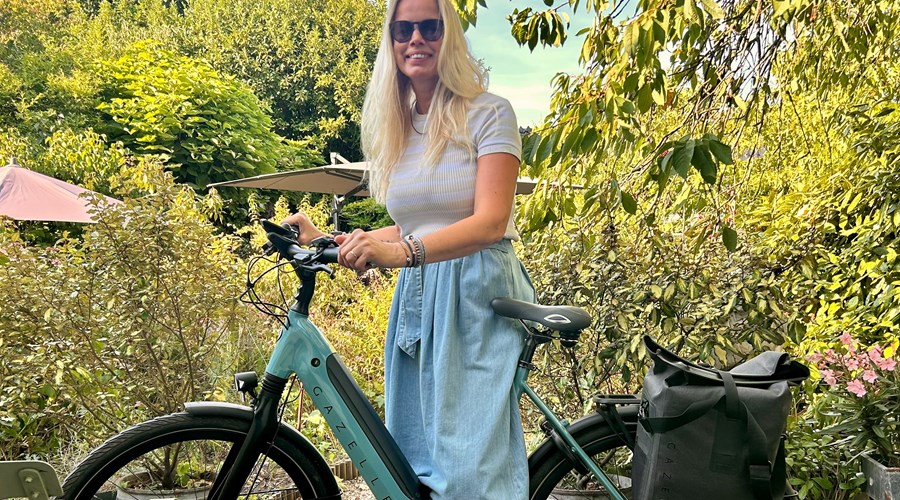 Foto Miranda Schouten Met Fiets